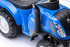 Jeździk traktor z przyczepą  NEW HOLLAND (na licencji)  - NIEBIESKI + rejestracja