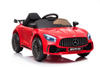 Pojazd elektryczny MERCEDES GT R - NA LICENCJI - CZERWONY