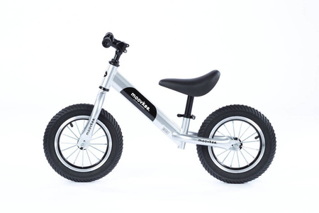 Rowerek biegowy - MATTY - COOL SILVER & NICE BLACK 