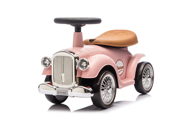 Jeździk RETRO - RÓŻOWY