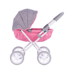 Wózek z gądolą - SUSIE - GREY and PINK