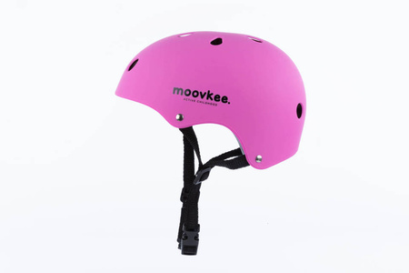 Kask dziecięcy MOOVKEE. - RÓŻOWY