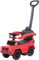 Jeździk z prowadnikiem MERCEDES-BENZ G350 - CZERWONY + rejestracja