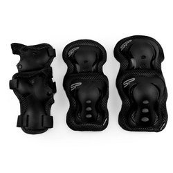 Zestaw ochraniaczy dziecięcych  SHIELD L  - CZARNY