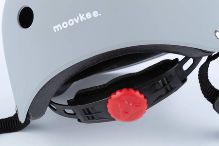Kask dziecięcy MOOVKEE. - BIAŁY 