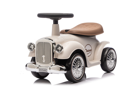 Jeździk RETRO - KREMOWY 