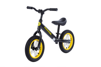 Rowerek biegowy - JACOB - NICE BLACK & BANANA YELLOW
