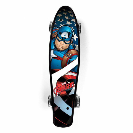 Deskorolka fiszka - AVENGERS - CAPITAN AMERICA
