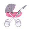 Wózek z gądolą  - SUSIE -  GREY and PINK