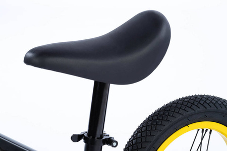 Rowerek biegowy - JACOB - NICE BLACK & BANANA YELLOW