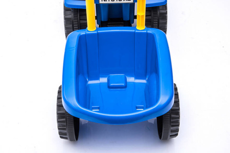 Jeździk traktor z przyczepą  NEW HOLLAND  - RÓŻ + rejestracja