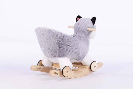 HUSKY na biegunach z kółkami GUMOWYMI 