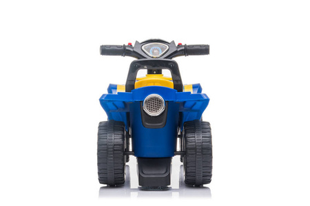 Jeździk Quad - GOODYEAR  - ŻÓŁTY / NIEBIESKI + rejestracja