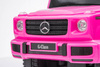 Jeździk MERCEDES-BENZ G350 - RÓŻOWY