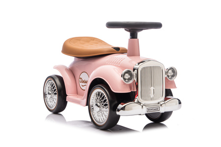 Jeździk RETRO - RÓŻOWY