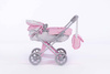 Wózek dla lalek z gondolą - ALICE - SWEET PINK and GREY