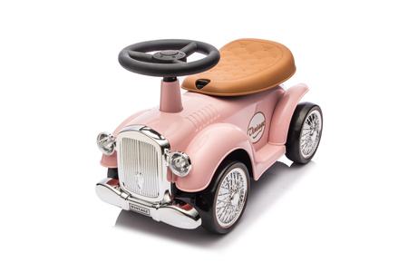 Jeździk RETRO - RÓŻOWY