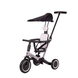 Rowerek trójkołoy Mike Pro 6w1 - COOL GREY