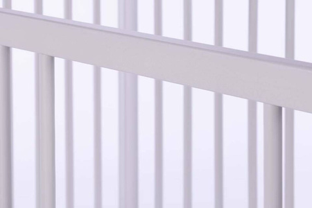 Łóżeczko/tapczanik  PETIT FOX  - SZARY - SZUFLADA