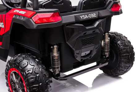 Pojazd elektryczny BUGGY A032 piankowe koła - CZERWONY