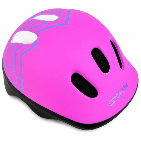 Kask dziecięcy STRAPY 1 - RÓŻOWY 